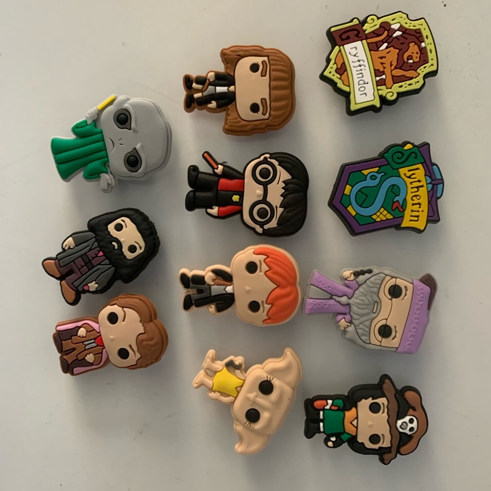 Harry Potter Croc Charms Bundle set
